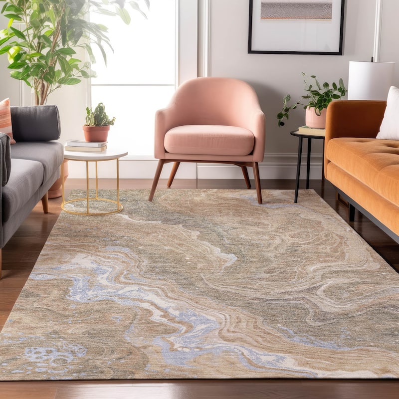Premium Washable Super Soft Abstract Mayfield Rug