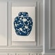preview thumbnail 7 of 8, Blue & White Ginger Jar-Premium Gallery Wrapped Canvas