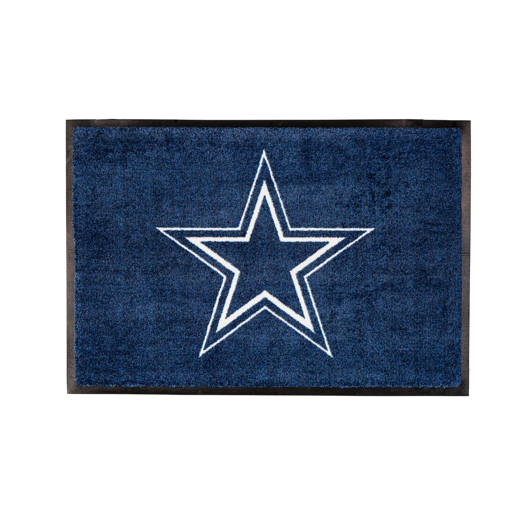 Nylon Indoor/Outdoor Entryway Door Mat, Dallas Cowboys