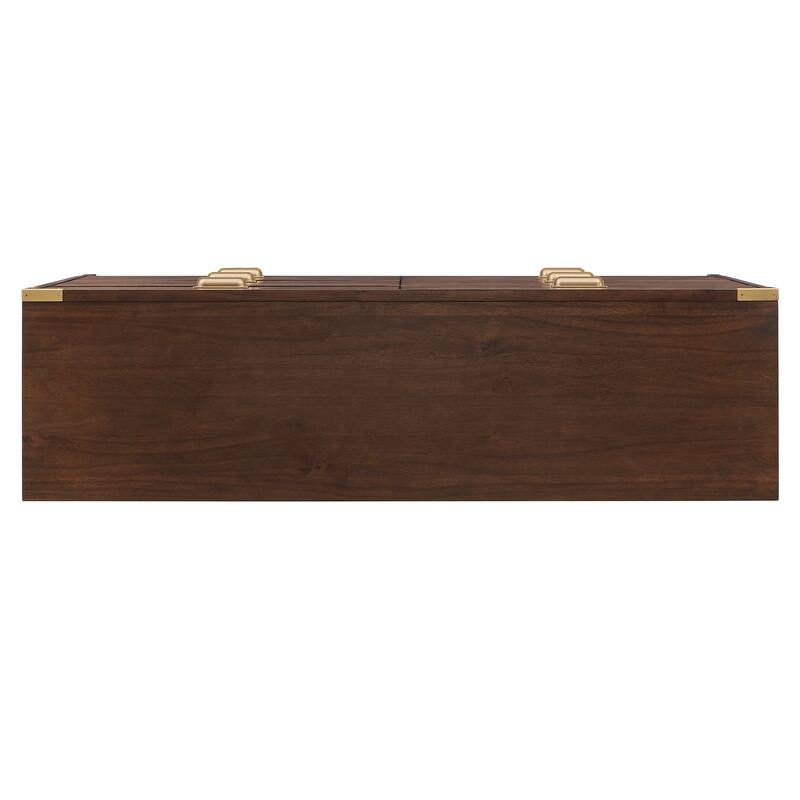 Khourush 64" Wide 6 - Drawer Campaign Dresser by iNSPIRE Q Modern