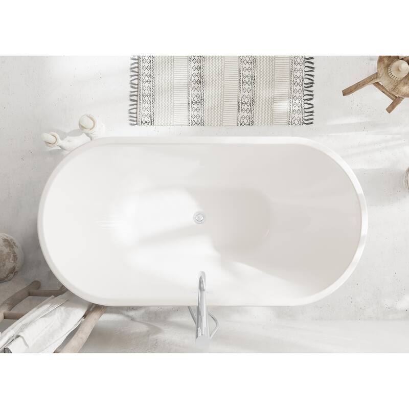 Orson Bathtub in Glossy White