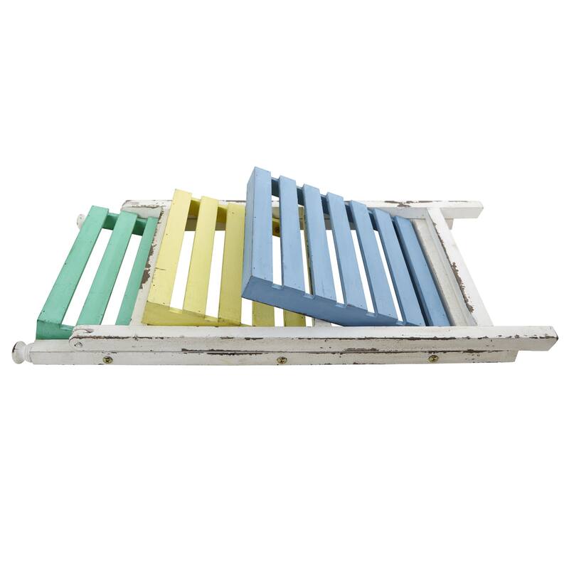 26.5" Farmhouse Decorative Plant Display Stand