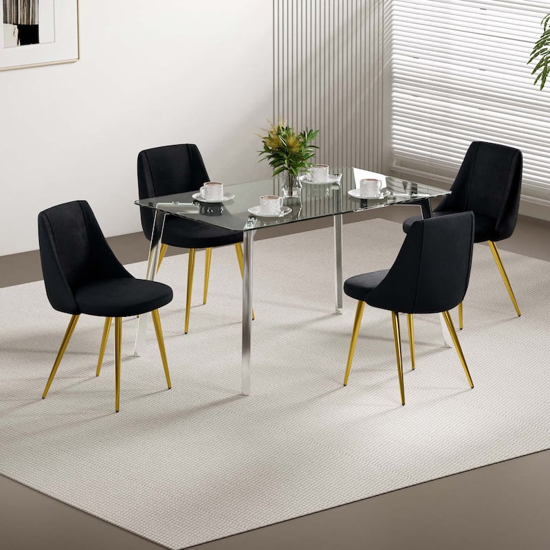 Velvet Dining Chairs(set of 4)