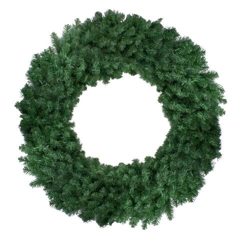 Colorado Spruce Artificial Christmas Wreath, 48-Inch, Unlit - Green
