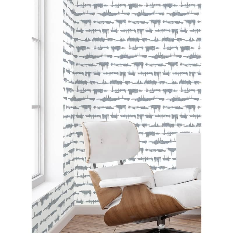 NextWall Lifeline Abstract Peel and Stick Removable Wallpaper