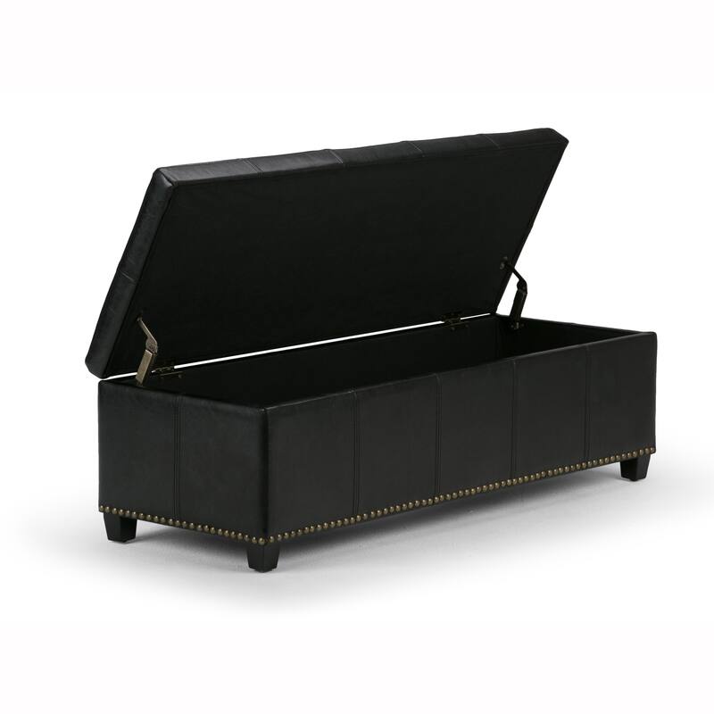Modern Large Storage Ottoman for Living Room
