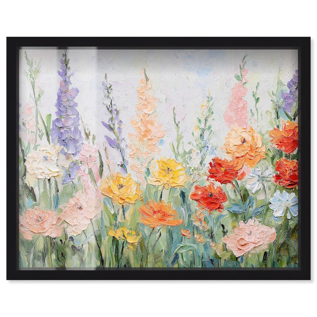 Summer Abundance I Shadowbox by Art Remedy