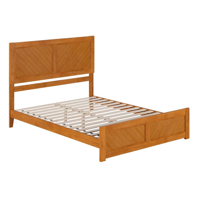 Berkshire Queen Low Profile Platform Bed with Matching Footboard