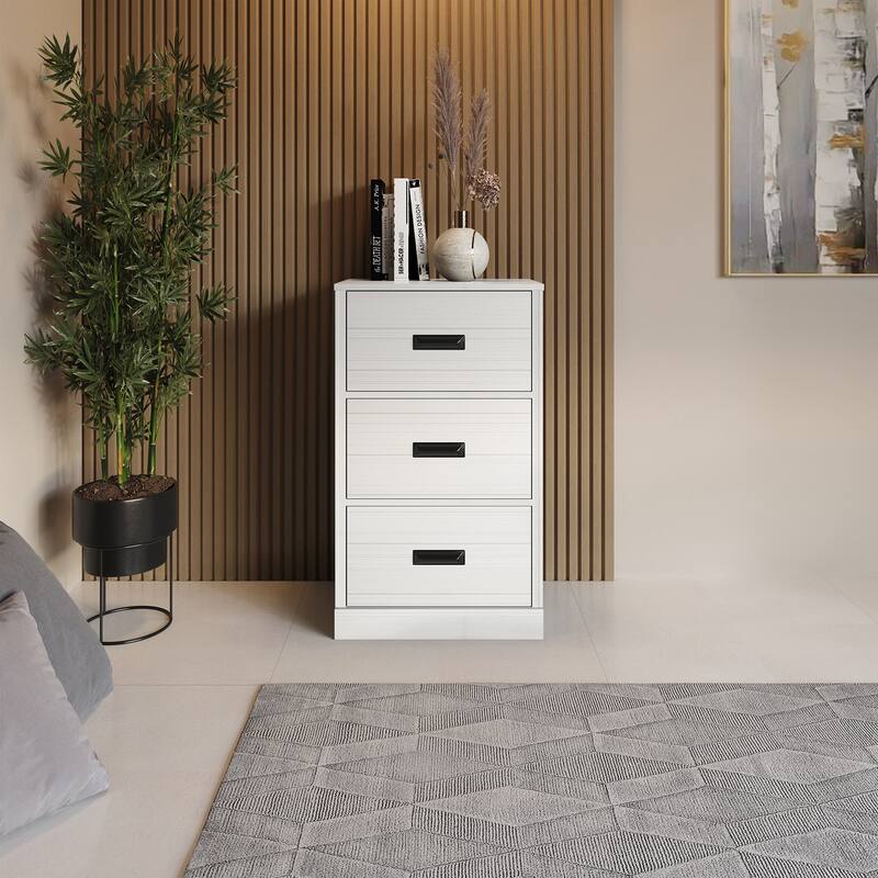 CraftPorch Luxury 3-Drawers Cabinet - N/A