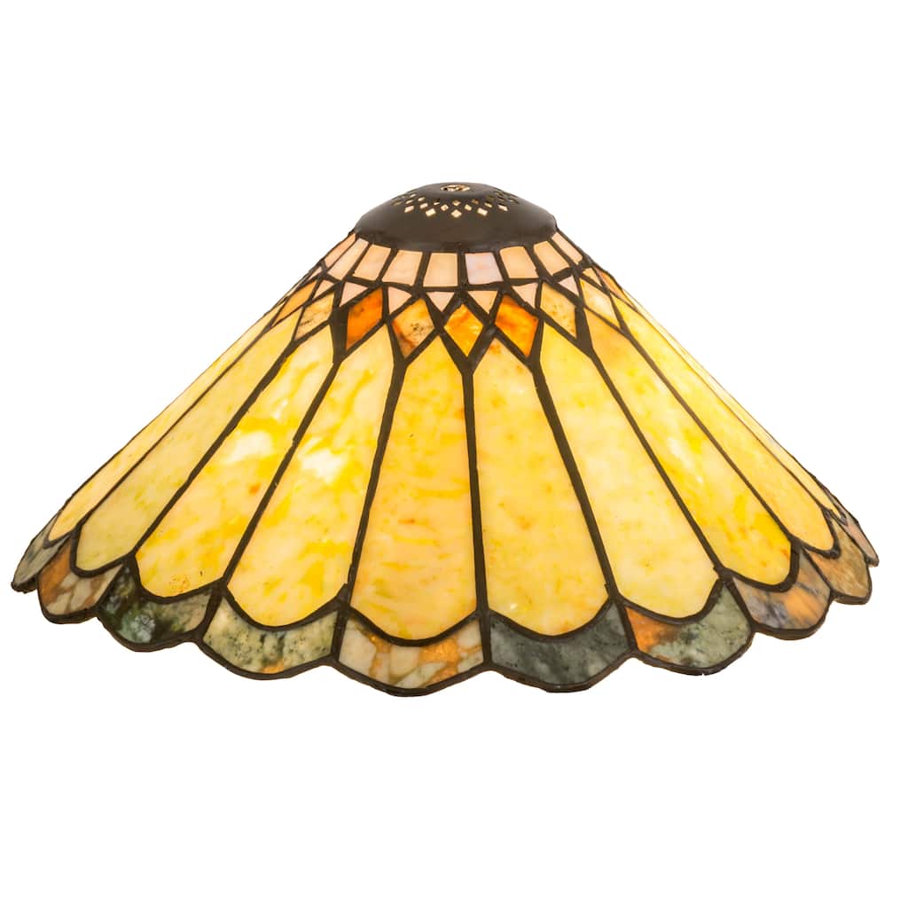 12 In. Wide Carousel Jadestone Shade