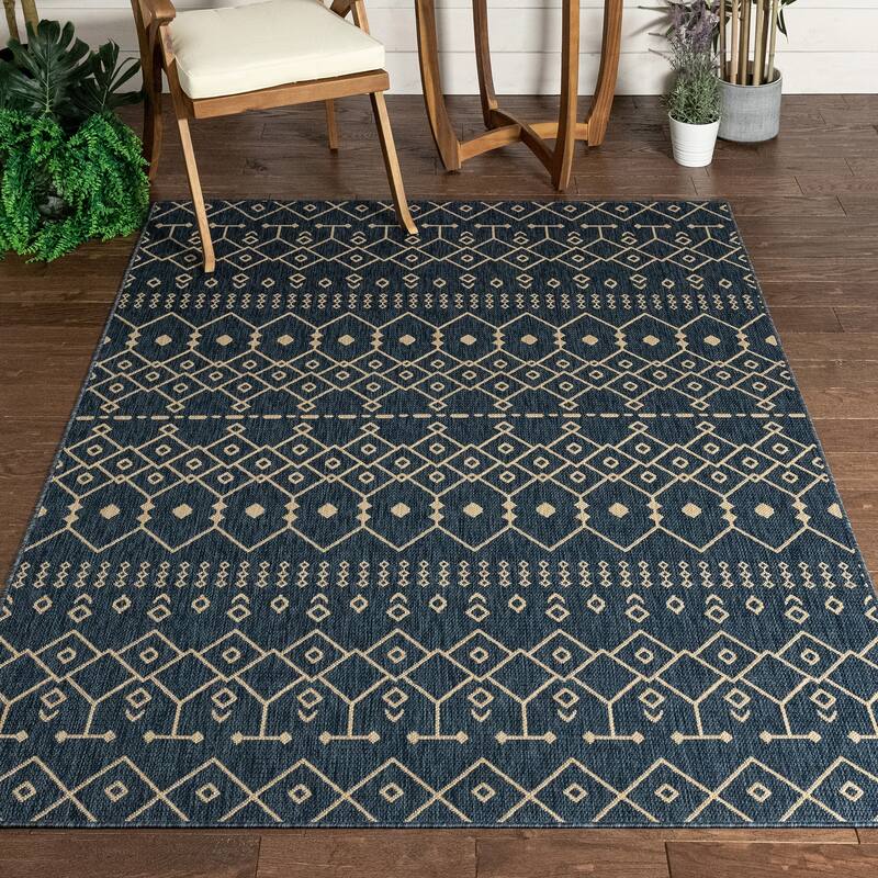 Well Woven Medusa Nord Indoor Outdoor Area Rug
