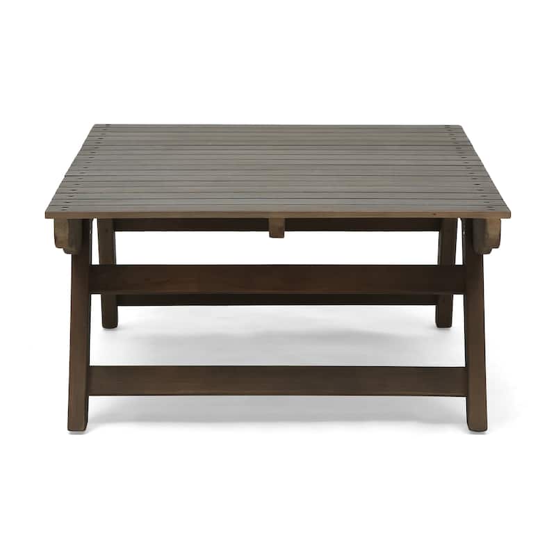 Sedona Acacia Wood 4-piece Outdoor Chat Set by Christopher Knight Home