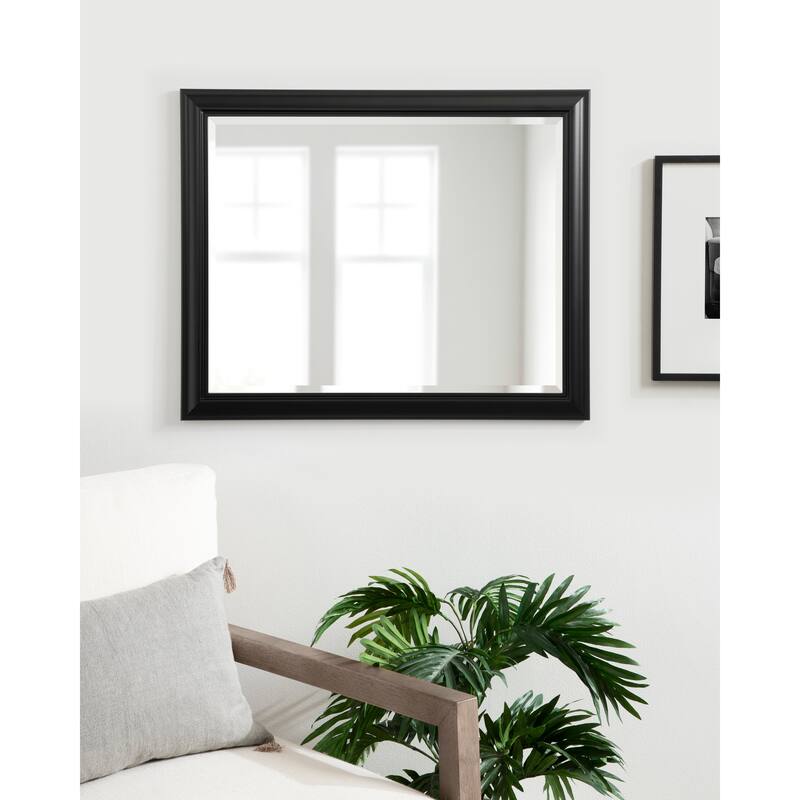 Kate and Laurel Dalat Framed Beveled Wall Mirror
