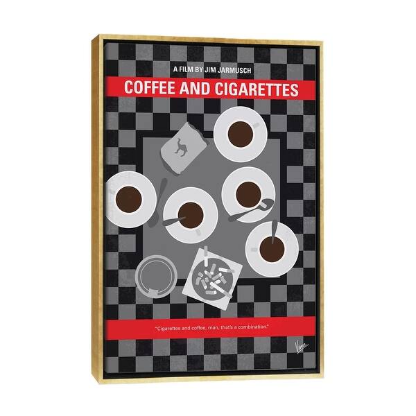 coffee and cigarettes movie poster iCanvas 