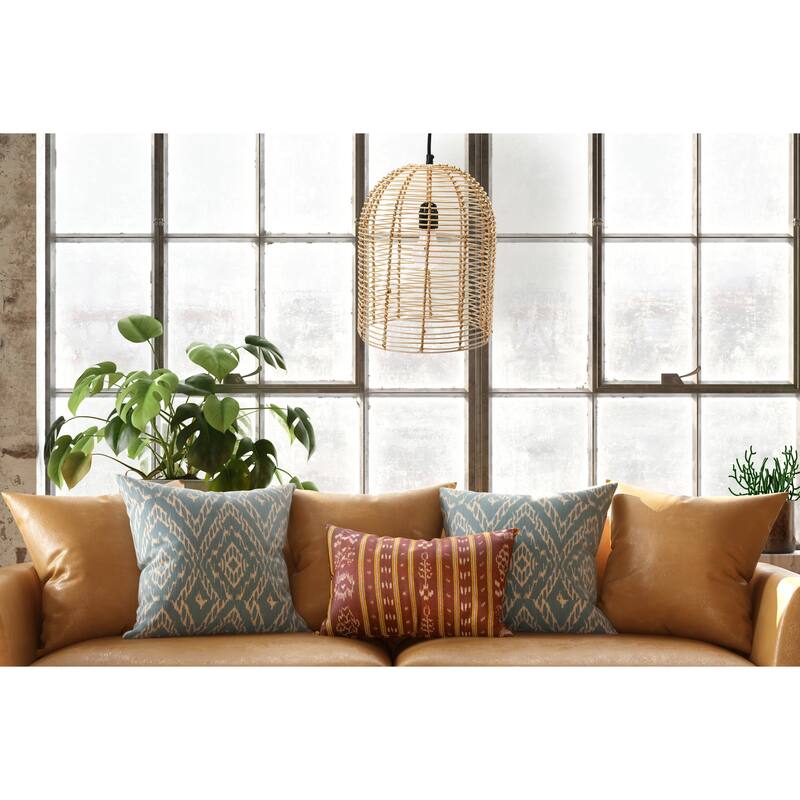 Hand Woven Rattan Ceiling Light