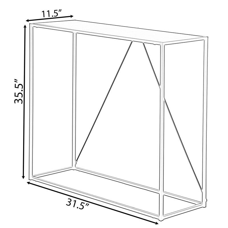 Modern Display Metal Console Table, for Dining