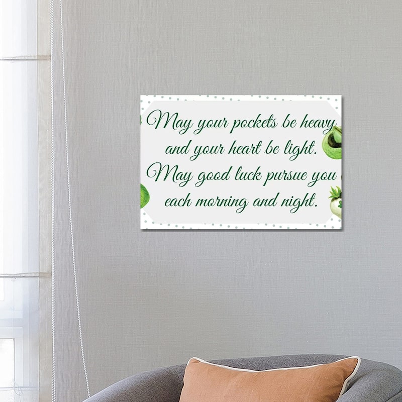 iCanvas "St. Patrick's Day Collection C" by Melissa Wang Canvas Print - 18x26x1.5