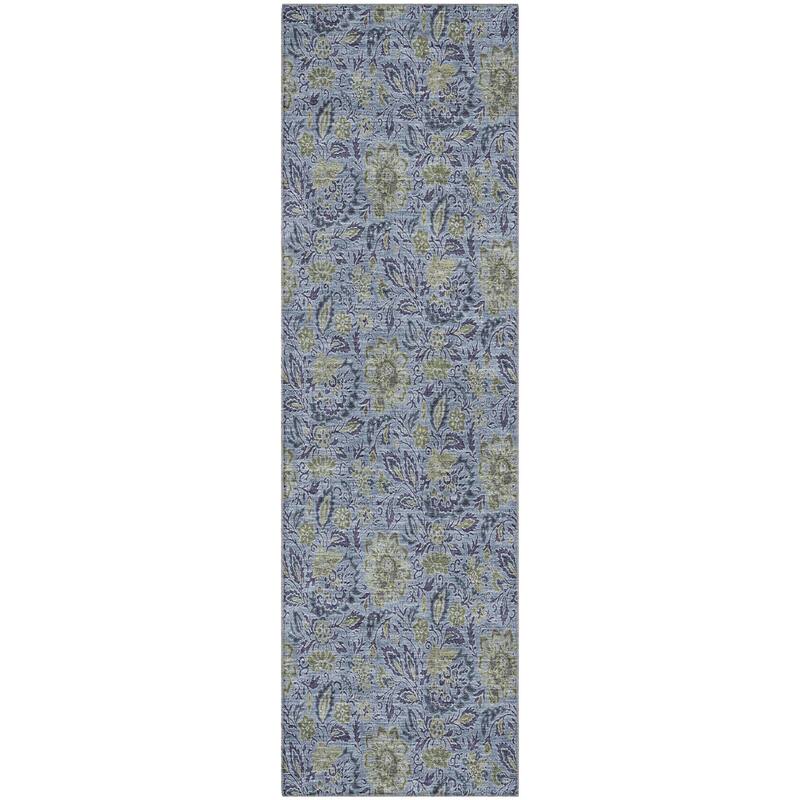 Premium Washable Super Soft Floral Mayfield Rug