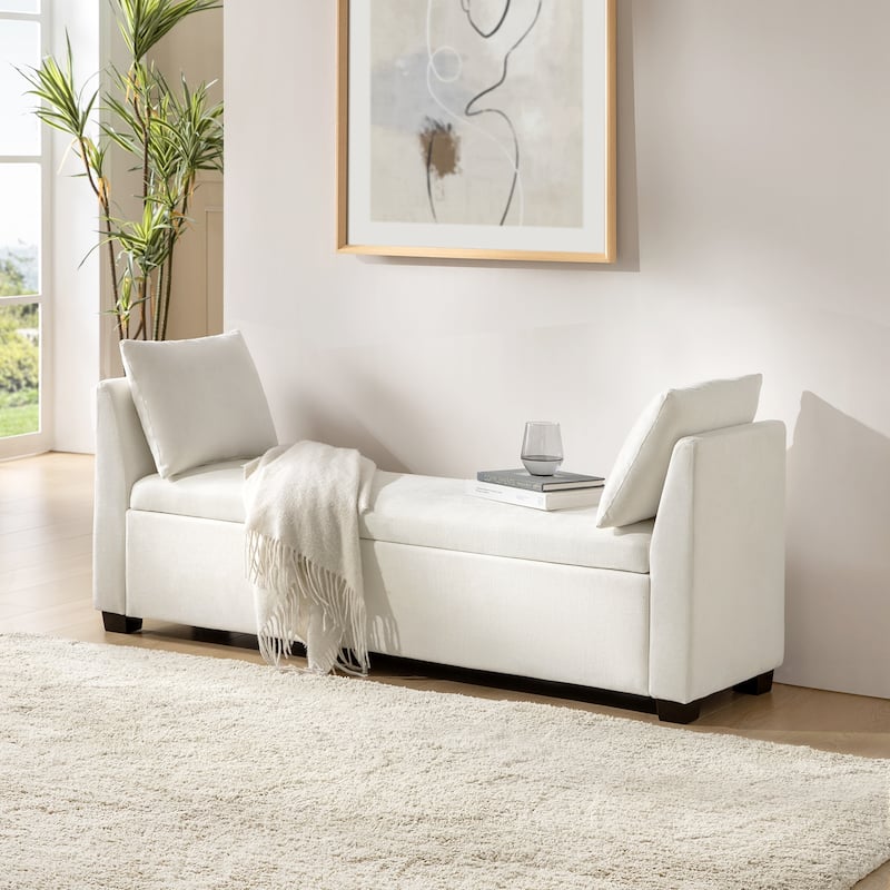 Pascual Storage Bench by HULALA HOME