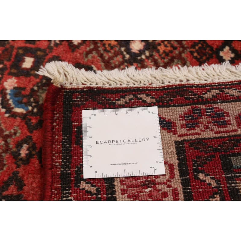 ECARPETGALLERY Hand-knotted Andelz Red Wool Rug - 2'6 x 9'6