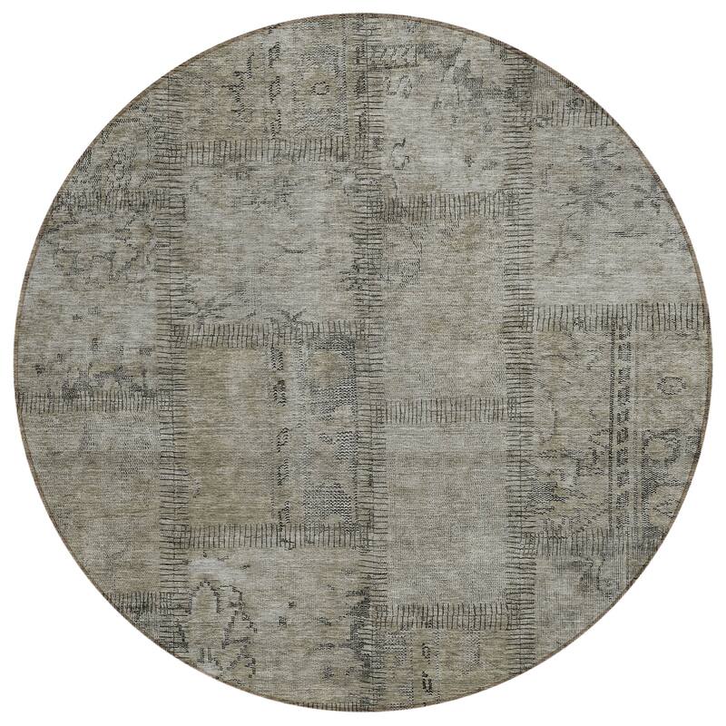 Machine Washable Indoor/ Outdoor Chantille Boho Moroccan Rug