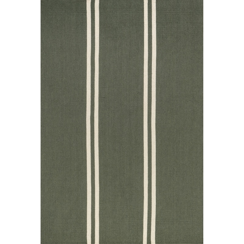 Elowen Double Striped Wool Area Rug