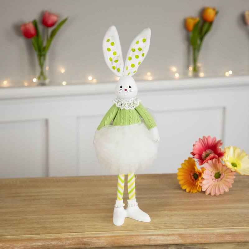 Ballerina Bunny Standing Easter Figure