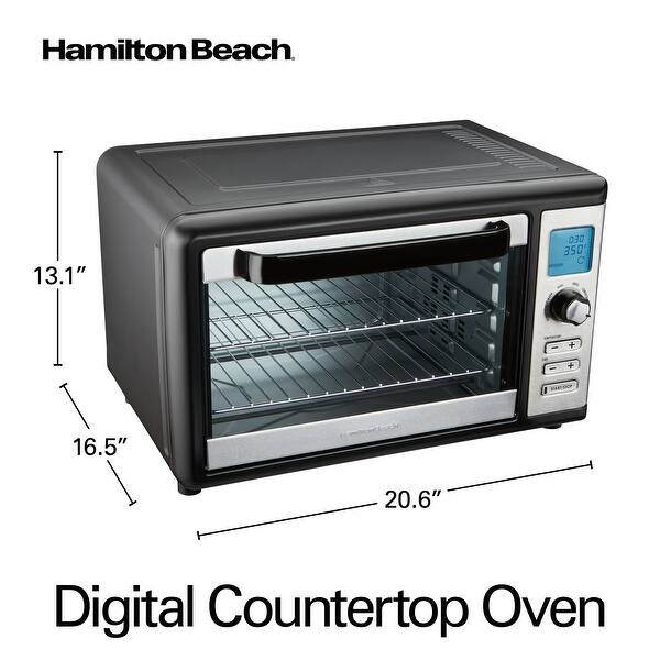 Digital Countertop Oven with Convection and Rotisserie, Model 31154