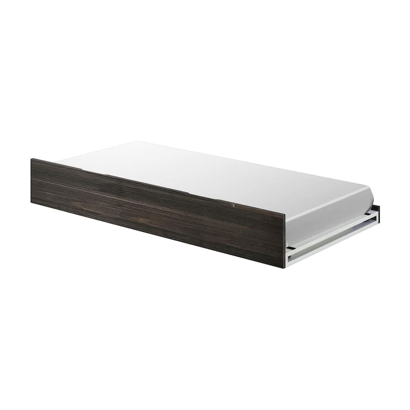 Max and Lily Farmhouse Twin Trundle - Barnwood Brown