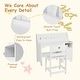 preview thumbnail 4 of 4, GIMMYFIVE Kids Desk and Chair Set,Study Desk for Kids with Hutch