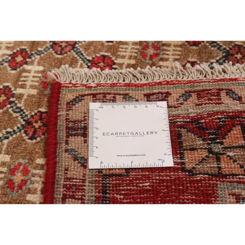 ECARPETGALLERY Hand-knotted Konya Anatolian Brown Wool Rug - 4'7 x 9'5