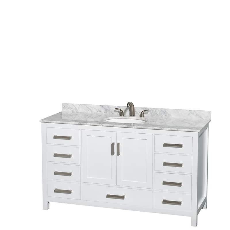 Wyndham Collection WCS141460SUNOMED Sheffield 60" Free Standing Single