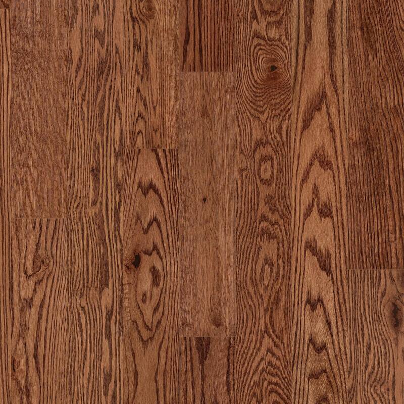 Shaw SW786 The Gallery 5" Wide Smooth Engineered Red Oak Hardwood