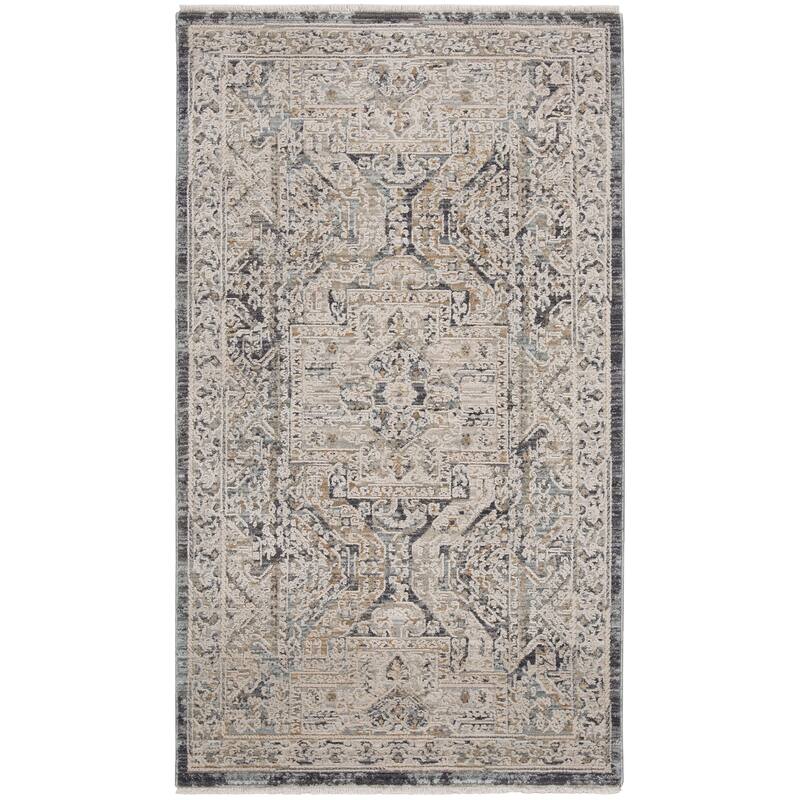 Nourison Nyle Vintage Persian Medallion Boho Area Rug