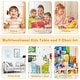 preview thumbnail 6 of 10, Costway 5 Piece Kids Wood Table Chair Set Activity Toddler Playroom