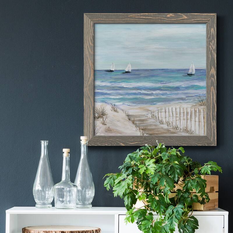 Gulf Shores III-Premium Framed Canvas - Ready to Hang