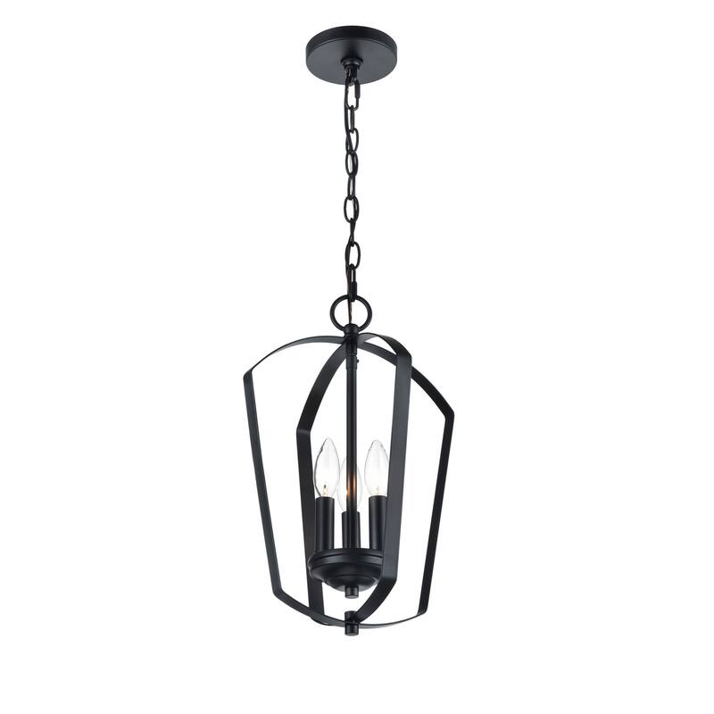 Millennium Lighting Ivey Lake 3 Light Chandelier in Multiple Finishes