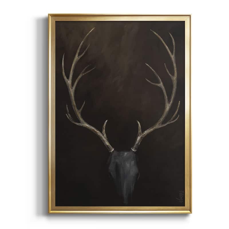 Buck Premium Framed Print - Ready to Hang - 30.5X42.5 - Gold