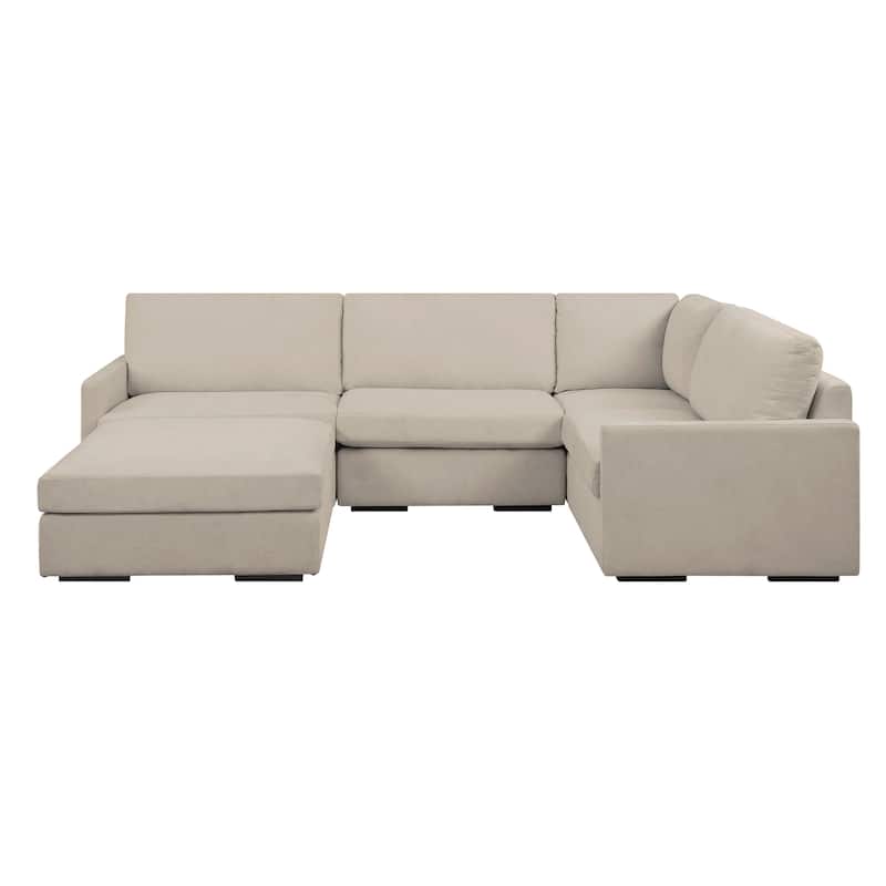 Uttermost Refuge Sand Corner, Sofa - 30"Hx 37.5"Wx 37.5 "D