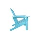 preview thumbnail 3 of 14, Outdoor Resin Wood Folding Adirondack Chair