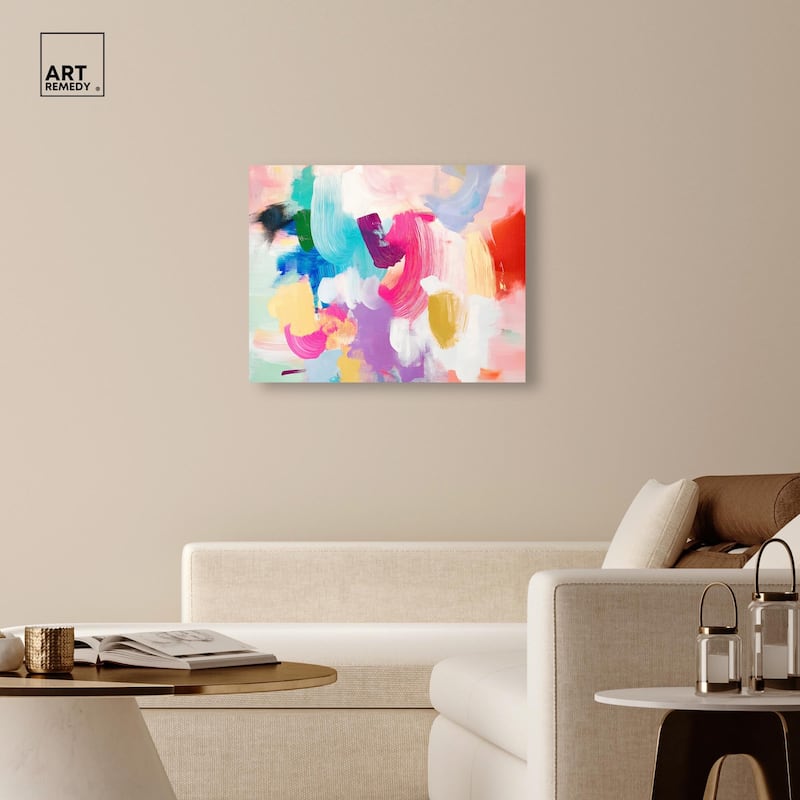 Pigment Play II Canvas by Art Remedy, Gallery Wrapped