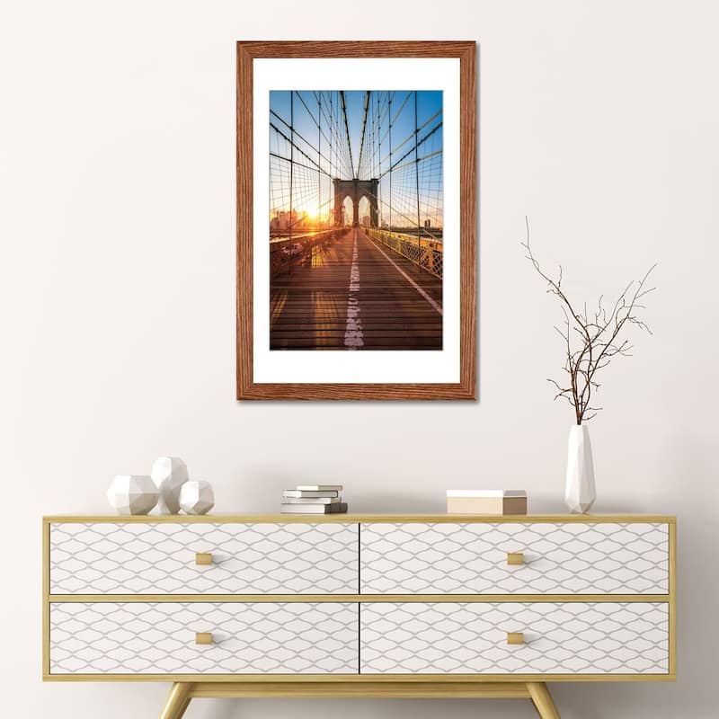 iCanvas "Brooklyn Bridge, New York City, USA" by Jan Becke PFA