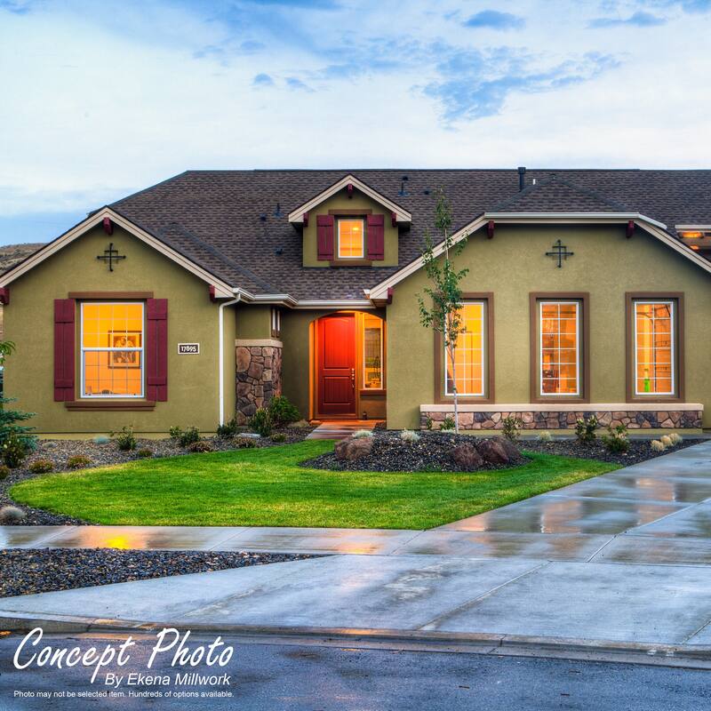 Rustic Two Board Joined BoardnBatten Faux Wood Shutters w/ZBoard