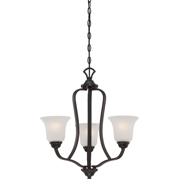 Nuvo Lighting 60 5696 Elizabeth 3 Light 21 1 2 Wide Chandelier Nuvo Lighting 60 5696 Elizabeth 3 Light 21 1 2 Wide Chandelier