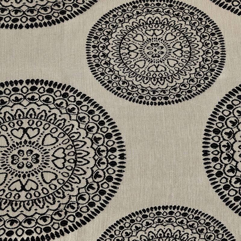 Superior Elegant Room Darkening Marmore Jacquard Grommet Curtain Panel (Set of 2)