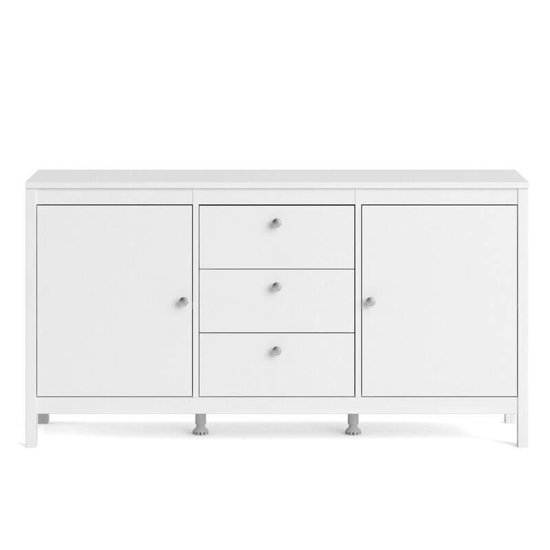 Porch & Den Madrid 2-Door Sideboard with 3-Drawers