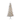 7.5 Foot Silver Tuscany Tinsel Tree with 450 Clear Lights - N/A