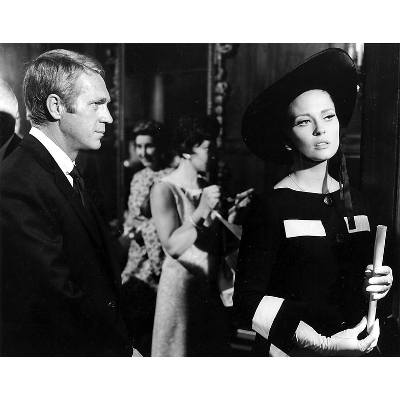 Shop Faye Dunaway And Steve Mcqueen In The Thomas Crown Affair