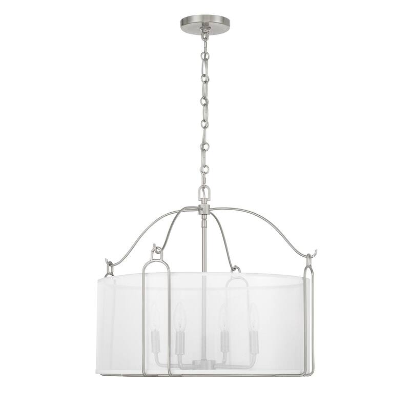 Savoy House 7-1693-4 Ashlay 4 Light 22" Wide Candle Style Chandelier