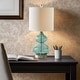 preview thumbnail 18 of 55, Ellipse Curved Gourd Glass Table Lamp, Set of 2